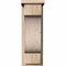 Ekena Millwork Newport Smooth Corbel w/Backplate, Douglas Fir, 7 1/2"W x 10"D x 22"H COR08X10X22NEW01SDF - alternate 2